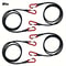 Heavy Duty Bungee Cords With Carabiner Elastic Straps For Luggage Cargo Bike Transport Camping Gea 5