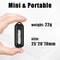 USB Rechargeable LED Flashlight Keychain With Warning Flashing Light Police Outdoor Work Light 3