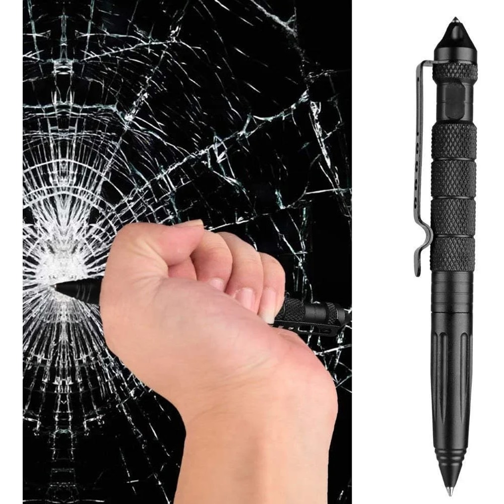 Tactical Self Defense Pen Military Glass Breaker Emergency Tool Tungsten Steel Writing Pen 1