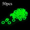 Glow Silicone Fishing Coil Luminous Camping Nail Rings For Night Safety Fishing Alerts 3