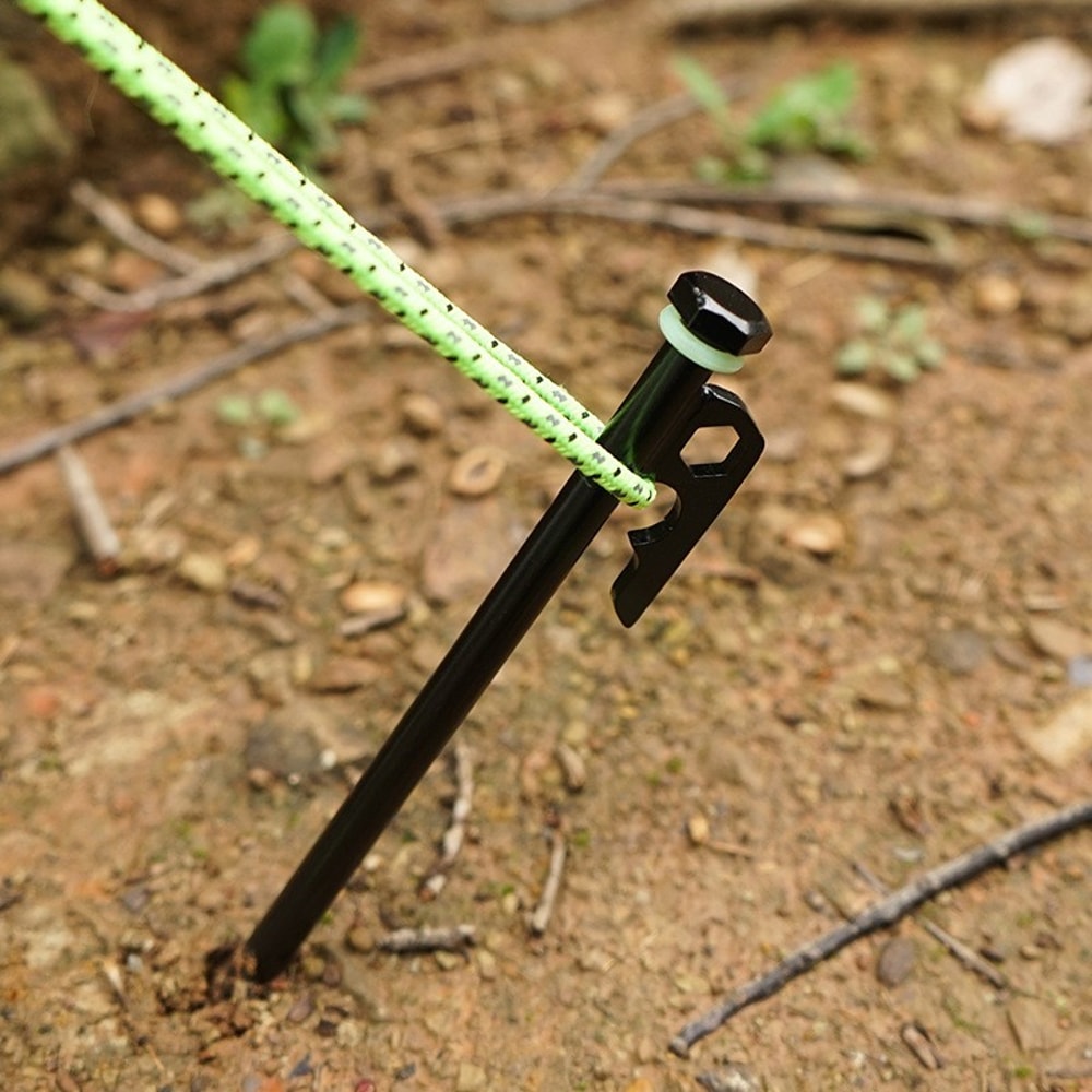 Glow Silicone Fishing Coil Luminous Camping Nail Rings For Night Safety Fishing Alerts 0