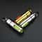 Nightlight Tube Pendant Luminous EDC Keychain Stainless Steel Glass Eternal Light Non Tritium 5