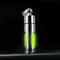 Nightlight Tube Pendant Luminous EDC Keychain Stainless Steel Glass Eternal Light Non Tritium 1