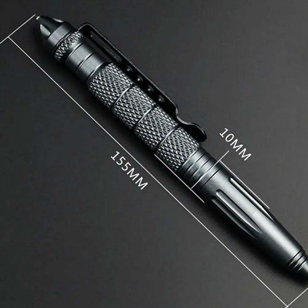 Tactical Survival Pen Multifunctional Emergency Glass Breaker Self Defense Tool For Outdoor Campin 4
