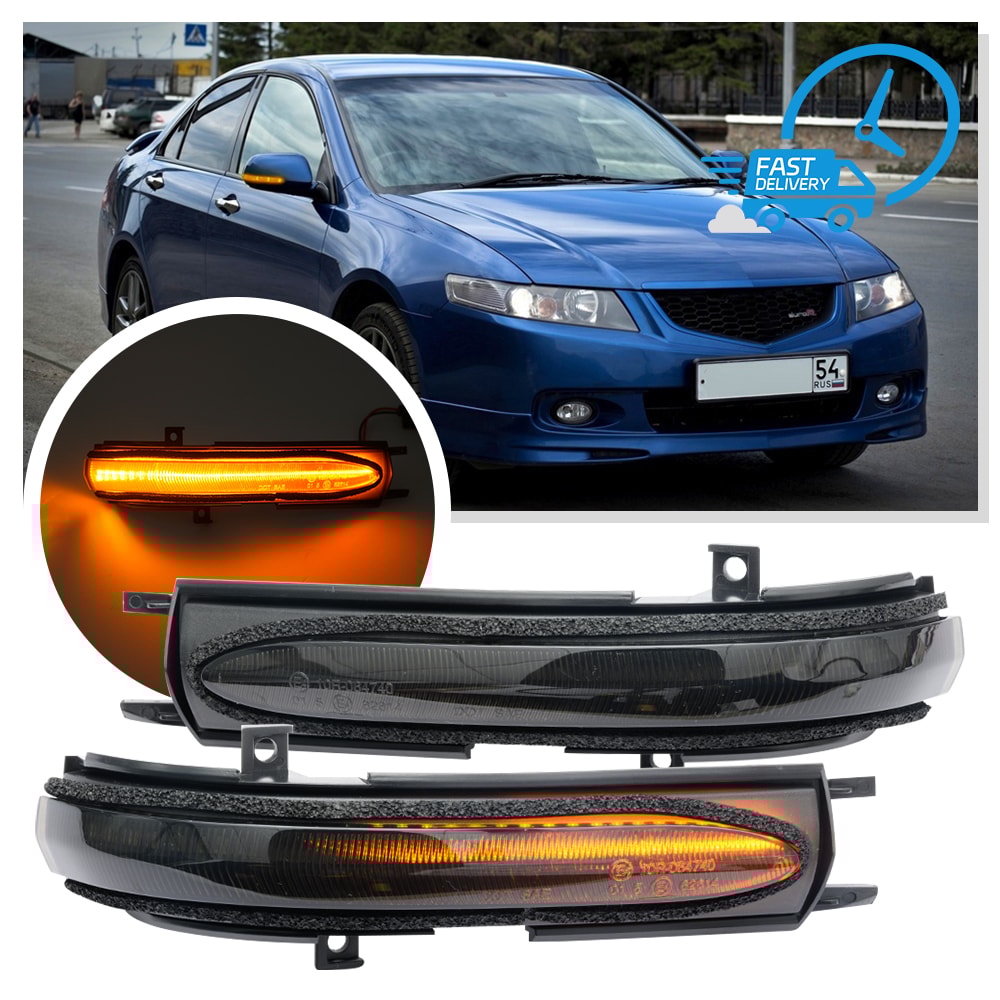 LED Sequential Side Mirror Turn Signal Lamp Waterproof Ultra Bright Marker Light 3