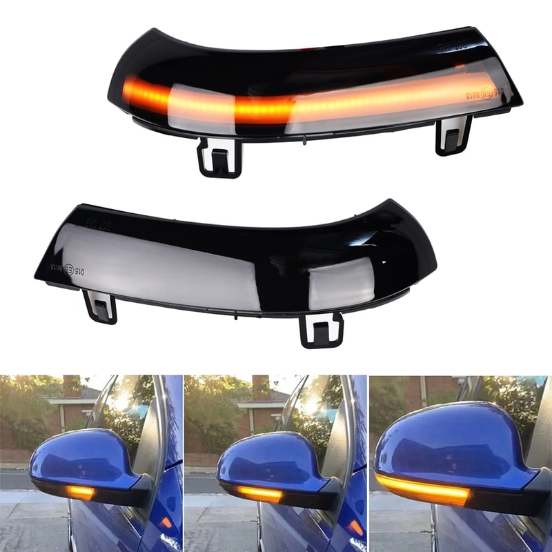 LED Dynamic Turn Signal Lights For Flowing Water Blinker For Enhanced Visibility 0