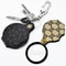Portable Magnifying Glass Keychain HD Clarity Folding Magnifier For Easy Reading And Detailed Viewi 0