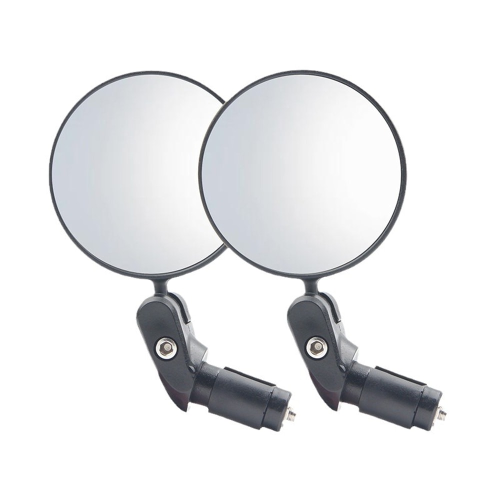 Bicycle Rearview Mirror With Wide Angle Convex Design Rotatable Safety Side Mirror For Mountain Bik 4