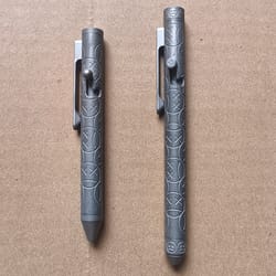 edc titanium alloy pen portable multi functional writing tool for outdoor & everyday use