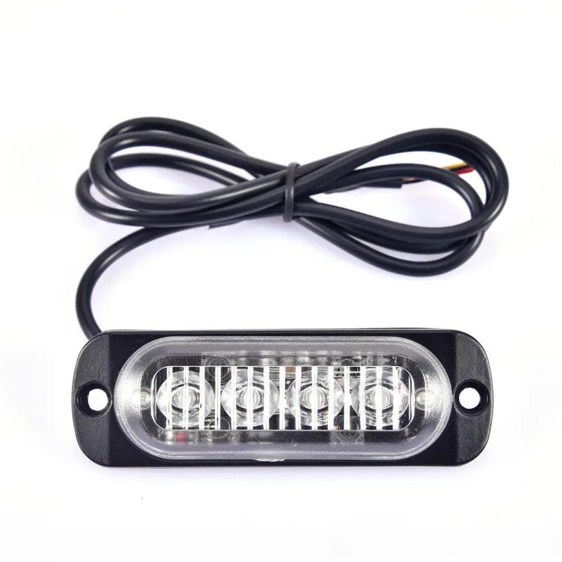 Car Strobe Light For Emergency Signals LED Warning Flashing Light For Trucks Cars 9