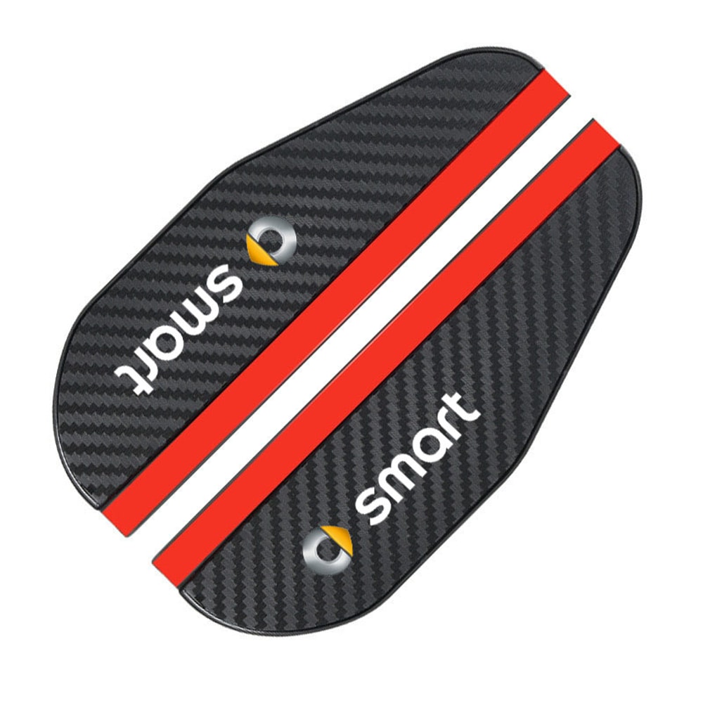 Car Rearview Mirror Rain Eyebrow Visor Carbon Fiber Side For Smart Fortwo EQ Auto Accessories 1