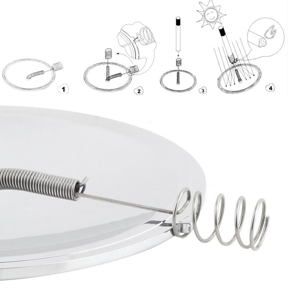 Outdoor Solar Ignition Lighter Windproof Waterproof Survival Gear For Camping Hiking And Emergency 5