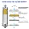 SPA Bathing Water Filter For Chlorine Removal Shower Filtration With Extra Cartridges 3