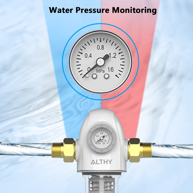 PRE AUTO2 Automatic Flushing Sediment Water Filter For Whole House Purification 3