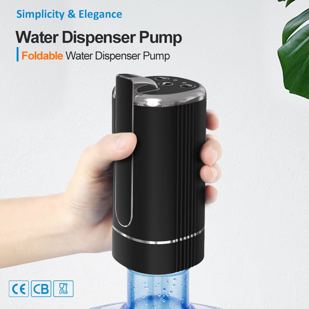 Mini Portable Water Pump USB Foldable Automatic Water Dispenser For Bottles 2