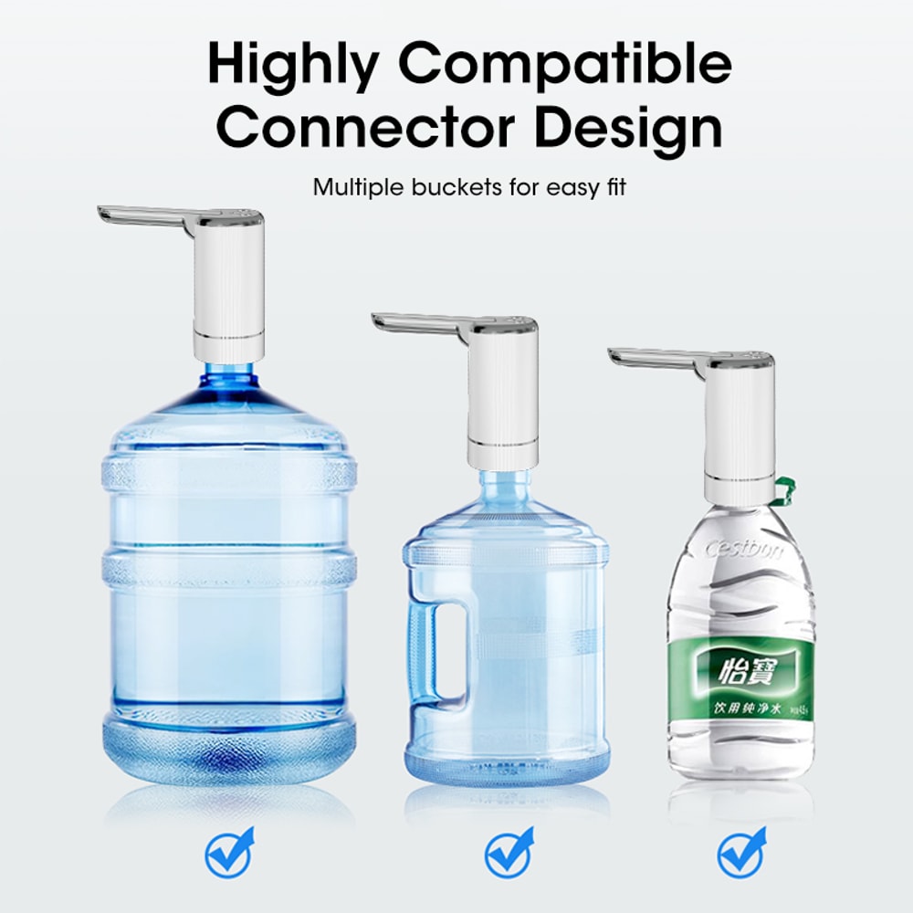 Mini Portable Water Pump USB Foldable Automatic Water Dispenser For Bottles 7