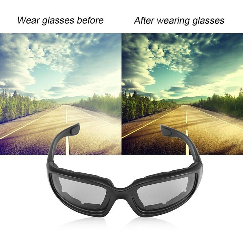 Motorcycle Riding Glasses With Anti Glare Polarized Lenses For Night Driving And Outdoor Adventures 4