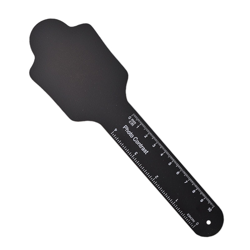 Orthodontic Cheek Plate With Scale Mark Autoclavable Metal Dentistry Tool For Professional Use 3