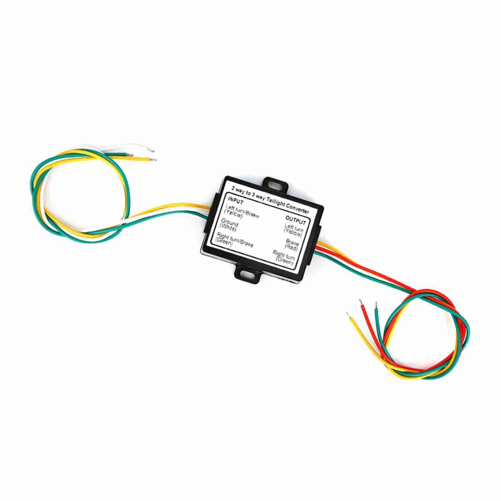 Tail Light Converter Wire Adapter Trailer Electrical System Harness 6