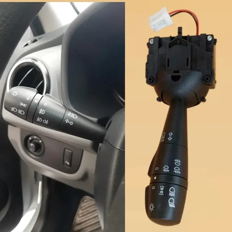 Car Indicator Turn Signal Switch With Headlight Stalk Steering Wiper Switch Durable Easy To Instal 1