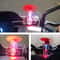 Wind Powered LED Airplane Ornament For Motorcycles Cars Eco Friendly Rotating Decoration 6
