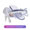 Wind Powered LED Airplane Ornament For Motorcycles Cars Eco Friendly Rotating Decoration 3