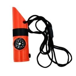 emergency survival whistle with compass and multifunctional tools compact outdoor survival kit