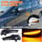 Side Mirror Sequential Turn Signal Light Dynamic LED Indicator With Glossy Black Lens Plug And Play 4