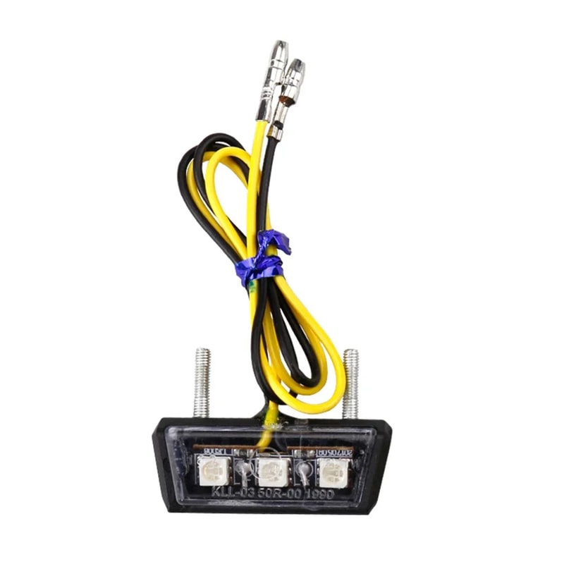 Universal Waterproof Motorcycle License Plate LED Tail Light Ultra Bright Rear Lamp For Motorcycle 4