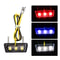 Universal Waterproof Motorcycle License Plate LED Tail Light Ultra Bright Rear Lamp For Motorcycle 8