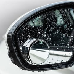 adjustable round frame blind spot mirror wide angle car auxiliary rearview mirror for safer reverse driving