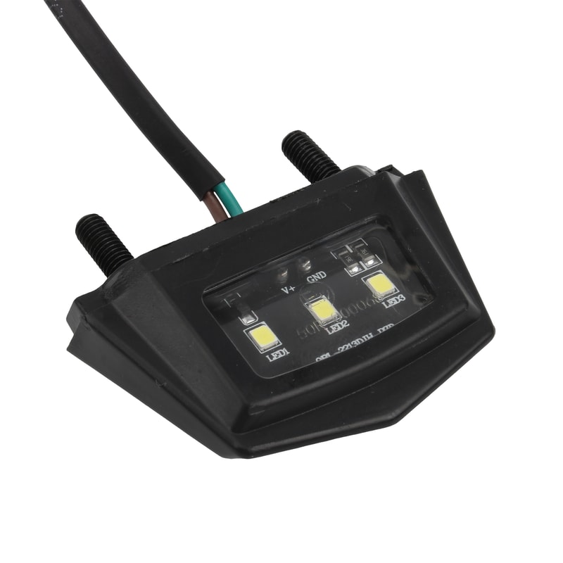 Waterproof Motorcycle Plate Light LED Backlight 4