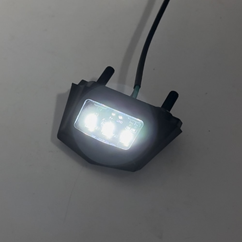 Waterproof Motorcycle Plate Light LED Backlight 0