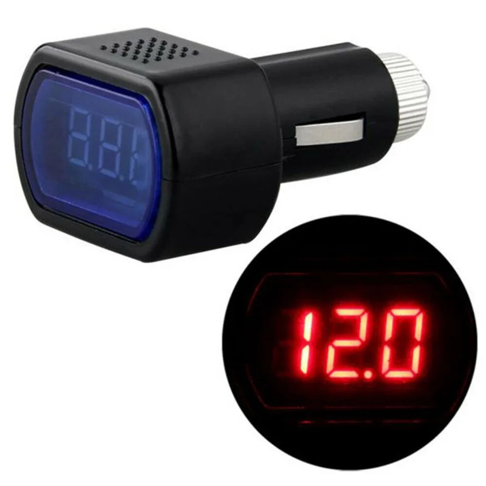 Digital LED Voltage Gauge For Car Battery Auto DC Voltage Monitoring 3
