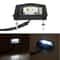 Universal Motorcycle LED License Plate Light White Rear Tail Lamp For Motorbike 2