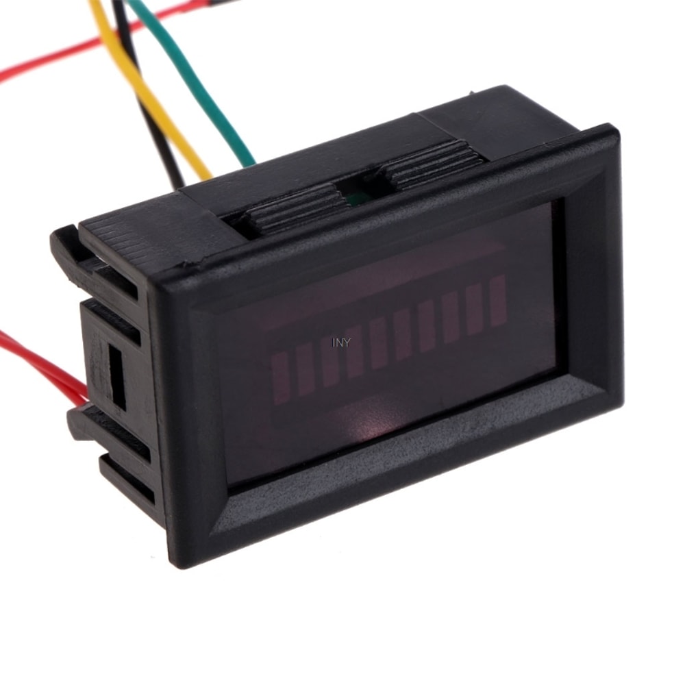 Universal Motorcycle Car LED Oil Fuel Level Gauge Indicator Accurate Oil Measurement For Vehicles 3