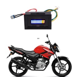 universal motorcycle & car led oil fuel level gauge indicator accurate oil measurement for vehicles
