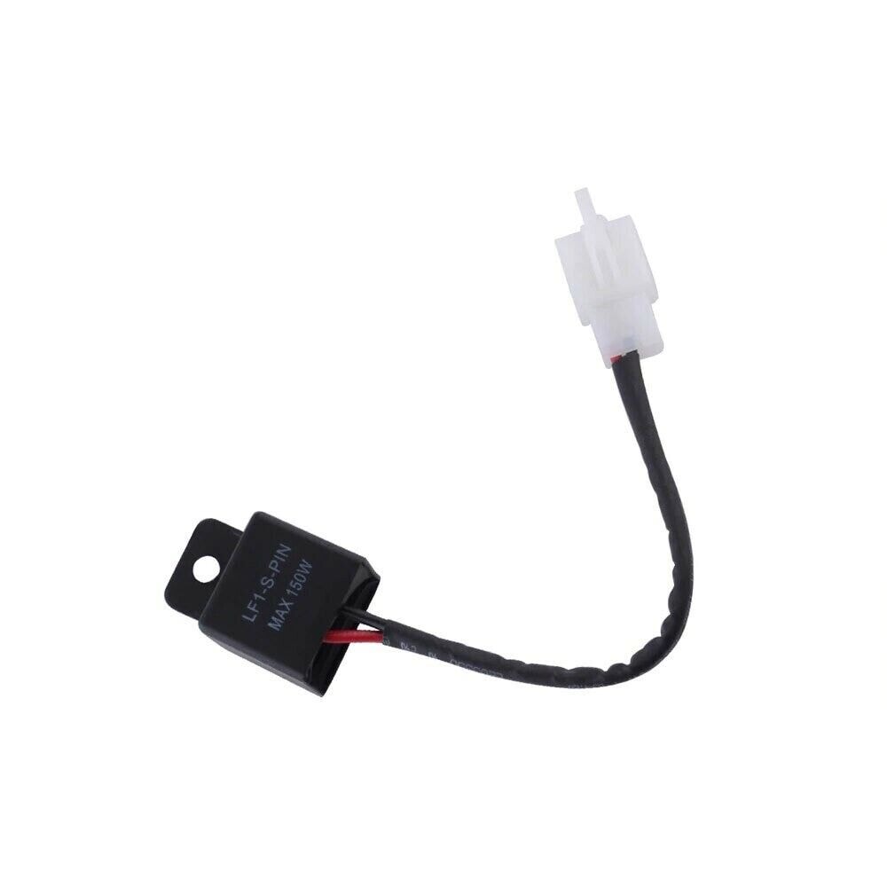 LED Turn Signal Flasher Relay For Car Motorcycle Adjustable Blinker Light Indicator 1