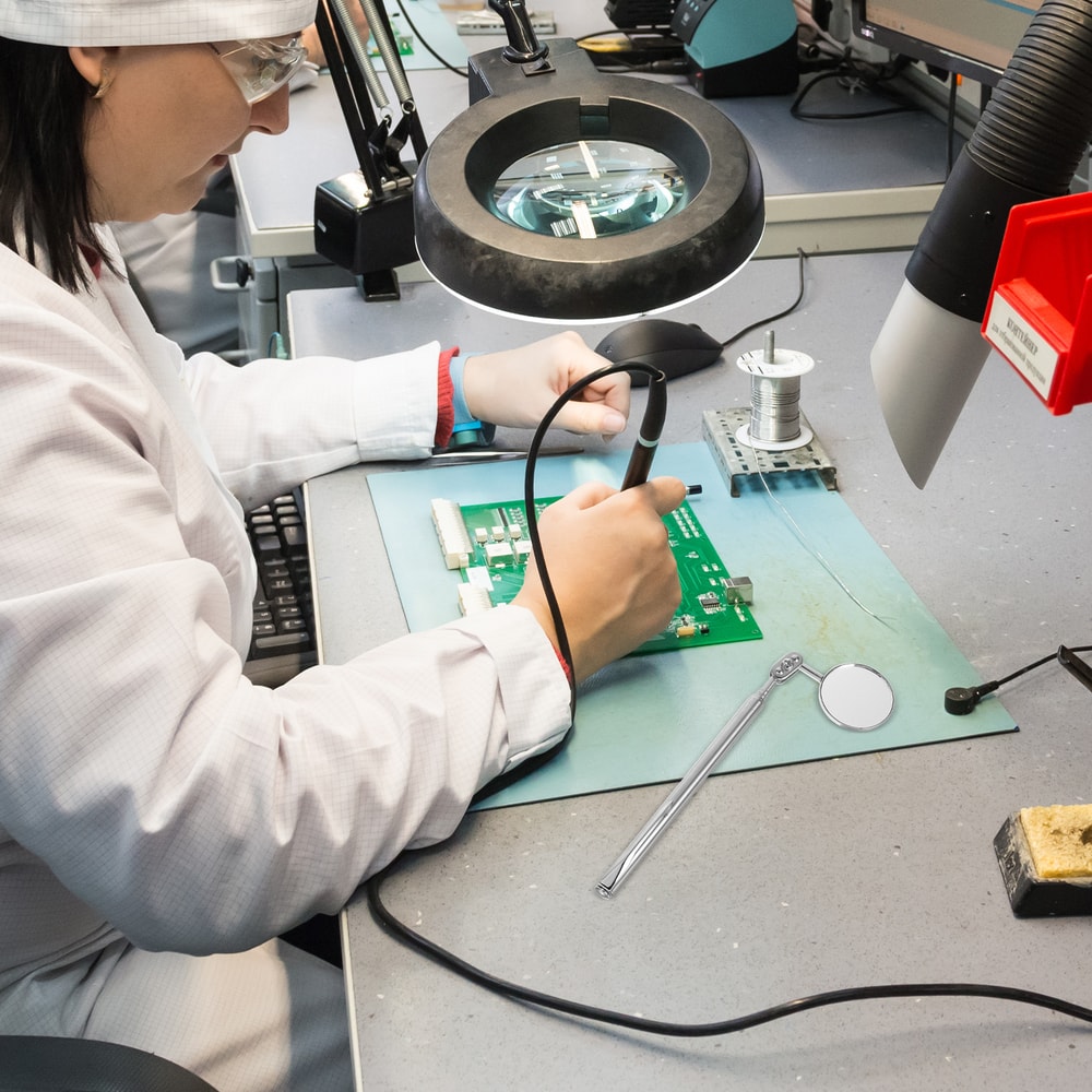 Round Telescoping Inspection Mirror For Mechanics Stainless Steel Extendable Portable For Tight Spa 5