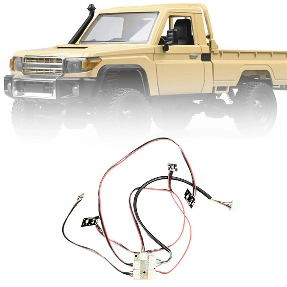 RC Car Light Linkage Set For Scale RC Cars DIY Accessory Upgrade 0