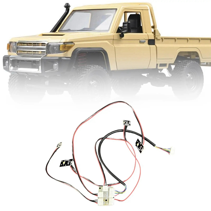 RC Car Light Linkage Set For Scale RC Cars DIY Accessory Upgrade 0