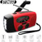 Multifunctional Emergency Weather Radio With Solar Hand Crank Power LED Flashlight Power Bank 3