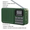 Portable DAB Digital Radio With Bluetooth Solar Charging Music Play Emergency Function 4