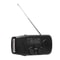 Emergency Solar Radio With Hand Crank Type C Charging Waterproof LED Flashlight For Camping And Out 0