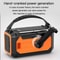 Solar Powered Portable Emergency Radio With NOAA Alerts Hand Crank 5