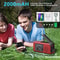Multifunctional Solar Hand Cranked Radio With Power Bank Emergency Light 7