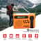 Portable Solar Hand Crank Radio With Power Bank Phone Charger Flashlight Weather Emergency Radio 1
