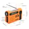Portable Solar Hand Crank Radio With Power Bank Phone Charger Flashlight Weather Emergency Radio 2