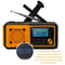 Solar Crank Emergency Radio With LED Flashlight And Power Bank Weather Alert Portable Ideal For Cam 3