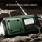 Emergency Crank Charging Power Station Radio With Power Bank Camping Torch And Reading Lamp 3